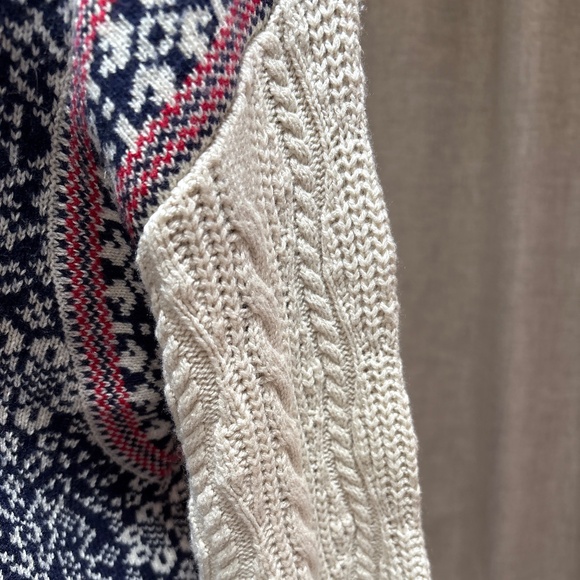 Norwegian Heritage Light Sweater -Midnight & Snow - NWT - Picture 4 of 7